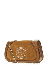 Brown leather medium Blondie shoulder bag -  | Wise