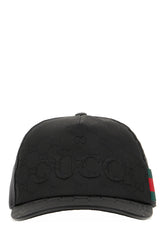 Black nylon blend baseball cap -  | Wise