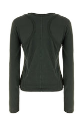 Bottle green cotton t-shirt -  | Wise