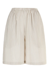 Printed silk bermuda shorts -  | Wise