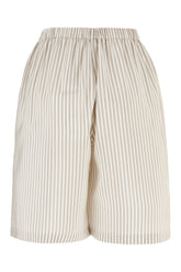 Printed silk bermuda shorts -  | Wise