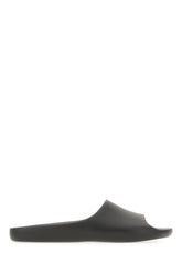 Black leather slippers -  | Wise