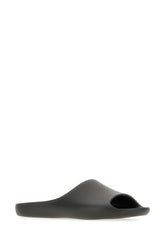Black leather slippers -  | Wise