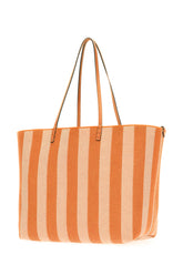 Borsa shopping Roll grande reversibile in tessuto multicolor -  | Wise