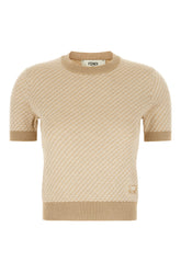 Embroidered silk blend sweater -  | Wise