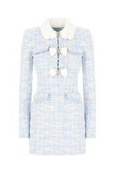 Embroidered viscose blend dress -  | Wise