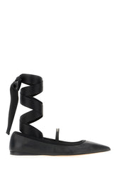 Black suede ballerinas -  | Wise