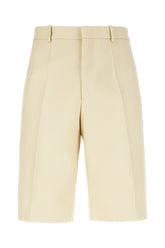Sand wool bermuda shorts -  | Wise
