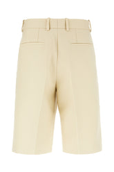 Sand wool bermuda shorts -  | Wise