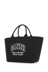 Borsa shopping in tela nera -  | Wise