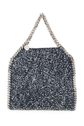Embroidered cotton mini Falabella handbag -  | Wise