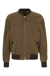 Mud lyocell bomber jacket -  | Wise
