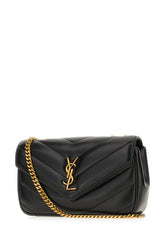 Black nappa leather small Loulou shoulder bag -  | Wise