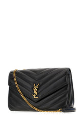 Borsa a spalla LouLou grande in nappa nera -  | Wise
