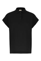 Black piquet polo shirt -  | Wise