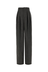 Charcoal wool pants -  | Wise