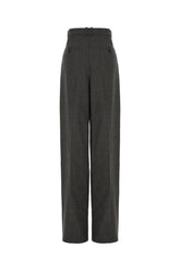 Charcoal wool pants -  | Wise