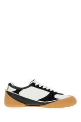 Two-tone leather and suede sneakers -  | Wise