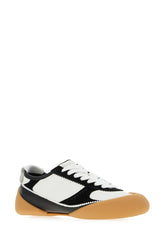 Two-tone leather and suede sneakers -  | Wise