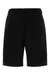 Black cotton bermuda shorts -  | Wise