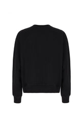 Black cotton sweatshirt -  | Wise