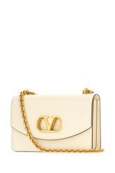 Ivory leather shoulder bag -  | Wise