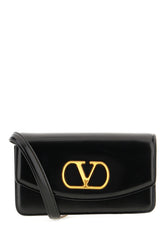 Black leather clutch -  | Wise
