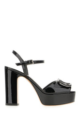 Sandali in pelle nera -  | Wise