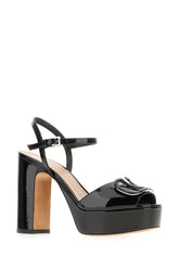 Sandali in pelle nera -  | Wise