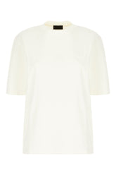 Ivory cotton t-shirt -  | Wise