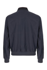 Midnight blue nylon jacket -  | Wise