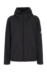 Black polyester Sassiere windbreaker -  | Wise