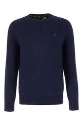 Navy blue cotton sweater -  | Wise