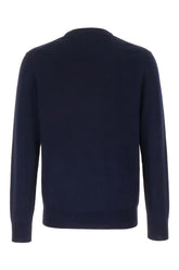 Navy blue cotton sweater -  | Wise