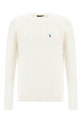 White cotton sweater -  | Wise