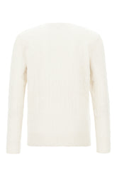 White cotton sweater -  | Wise