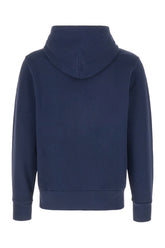 Navy blue cotton sweatshirt -  | Wise