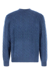 Cerulean blue cotton sweater -  | Wise