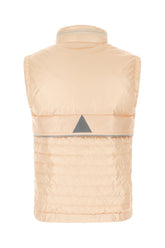 Peach nylon Gumiane down jacket -  | Wise