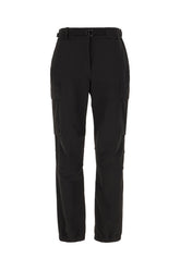 Black stretch nylon pants -  | Wise