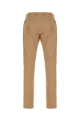 Camel stretch cotton blend pants -  | Wise