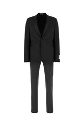 Black stretch wool suit -  | Wise