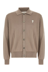 Grey wool cardigan -  | Wise