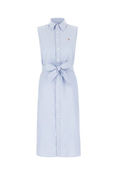 Abito chemisier in oxford azzurro -  | Wise