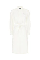 White linen shirt dress -  | Wise