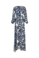 Printed viscose blend dress -  | Wise