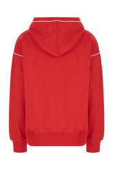 Red cotton sweatshirt -  | Wise