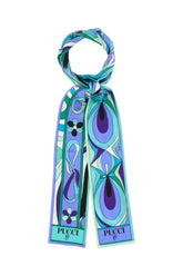 Printed silk foulard -  | Wise