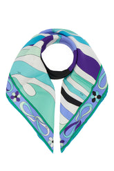 Printed silk foulard -  | Wise