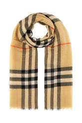 Embroidered wool scarf -  | Wise